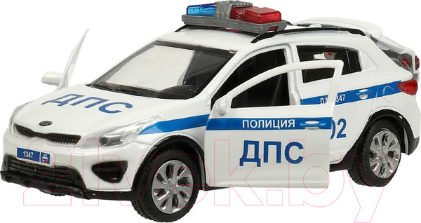 Изображение товара Автомобиль игрушечный Технопарк Kia Rio X Полиция  / XLINE-12POL-WH