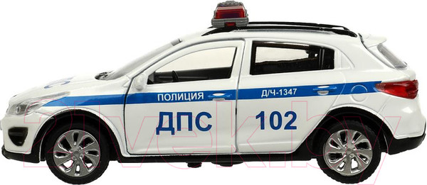 Изображение товара Автомобиль игрушечный Технопарк Kia Rio X Полиция  / XLINE-12POL-WH