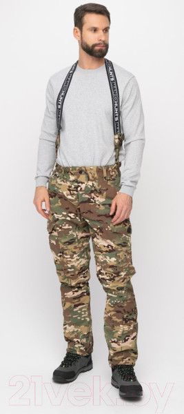 Изображение товара Костюм для охоты и рыбалки Huntsman Горка 5 деми -5°С Смесовая Рип-Стоп Мультикам (р-р 48-50/182-188)