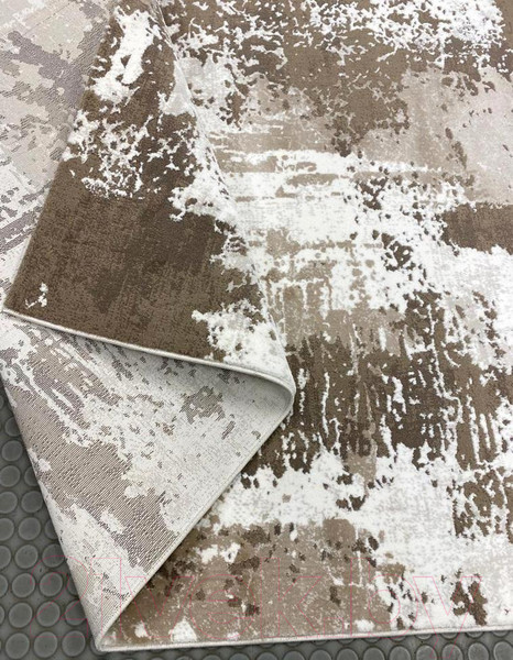 Изображение товара Коврик Radjab Carpet Астра Прямоугольник 1647A / 11265RK (1.2x1.8, Brown/Beige)