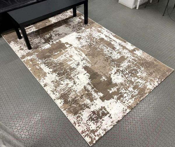 Изображение товара Коврик Radjab Carpet Астра Прямоугольник 1647A / 11265RK (1.2x1.8, Brown/Beige)