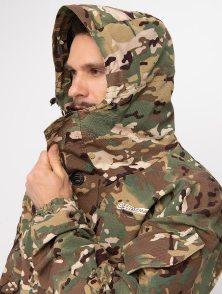 Изображение товара Костюм для охоты и рыбалки Huntsman Горка 5 деми -5°С Смесовая Рип-Стоп Мультикам (р-р 44-46/182-188)