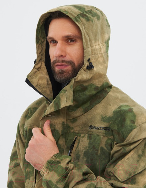 Изображение товара Костюм для охоты и рыбалки Huntsman Горка 5 деми -5°С Смесовая Рип-Стоп Малахит (р-р 48-50/182-188)