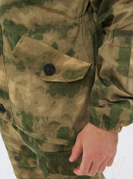 Изображение товара Костюм для охоты и рыбалки Huntsman Горка 5 деми -5°С Смесовая Рип-Стоп Малахит (р-р 48-50/182-188)