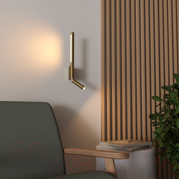 Изображение товара Спот Elektrostandard Sarca 40111/LED (латунь)