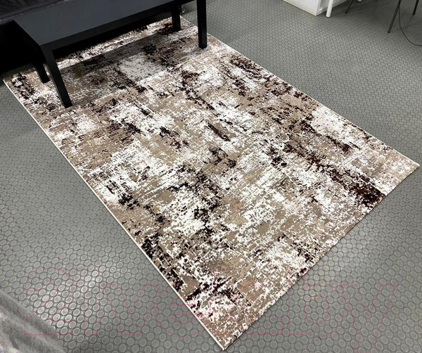 Изображение товара Ковер Radjab Carpet Астра Прямоугольник 1648A / 11278RK (1.6x2.3, Brown/Beige)