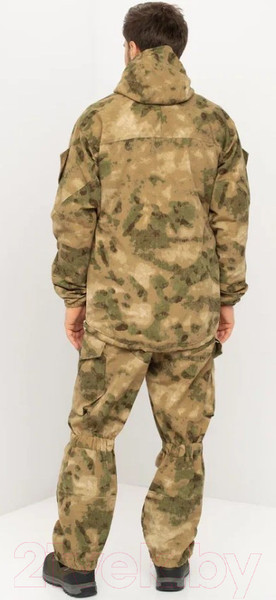 Изображение товара Костюм для охоты и рыбалки Huntsman Горка-5 летний Смесовая Твил-Пич Малахит (р-р 48-50/170-176)