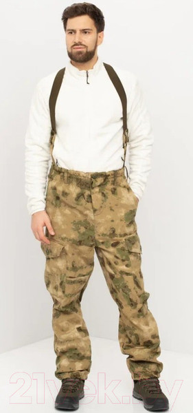 Изображение товара Костюм для охоты и рыбалки Huntsman Горка-5 летний Смесовая Твил-Пич Малахит (р-р 48-50/170-176)