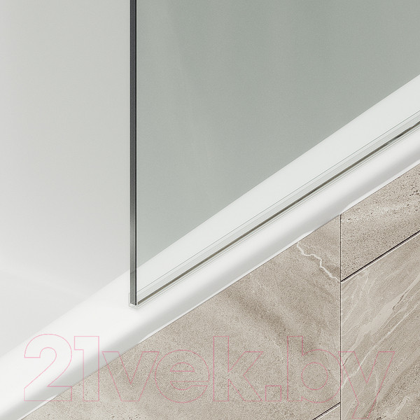 Изображение товара Стеклянная шторка для ванны MaybahGlass MGV-248-2ш (прозрачное стекло/бронзовый)