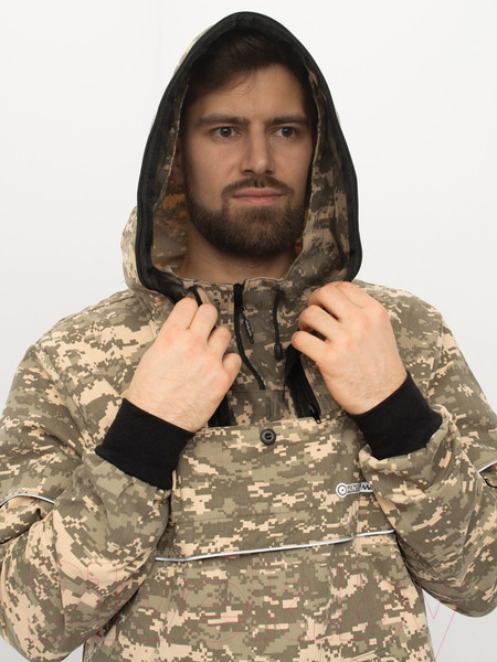 Изображение товара Костюм для охоты и рыбалки Huntsman Антигнус Люкс летний Твил-Пич Светлый пиксель 128/2 (р-р 48-50/182-188)