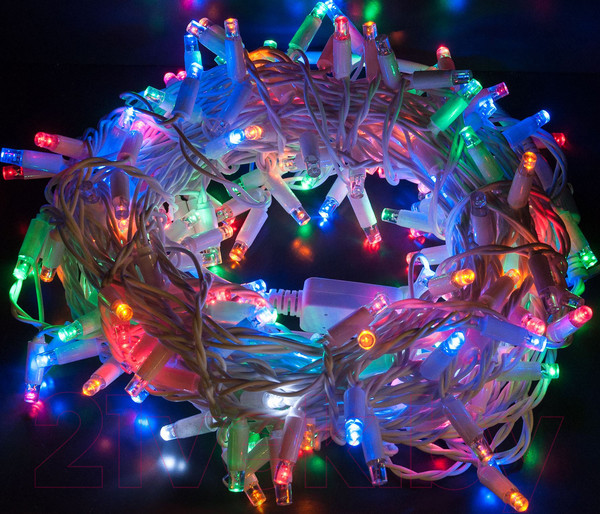 Изображение товара Светодиодная гирлянда Elektrostandard Нить 400-101 (мульти с эффектом мерцания)