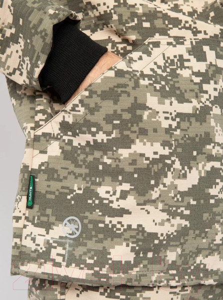 Изображение товара Костюм для охоты и рыбалки Huntsman Антигнус Эконом летний Смесовая Рип-Стоп Светлый пиксель (р-р 48-50/182-188)