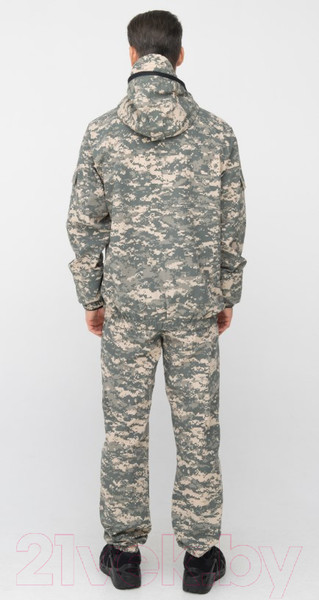 Изображение товара Костюм для охоты и рыбалки Huntsman Стрелок Антимоскит летний Сорочка смесовая Светлый пиксель (р-р 44-46/170-176)