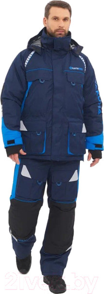 Изображение товара Костюм для охоты и рыбалки Huntsman Yakutia -45°C Темно-синий (р-р 44-46/170-176)
