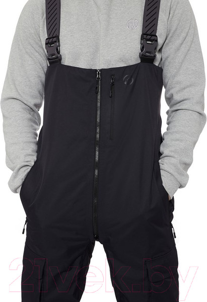 Изображение товара Полукомбинезон для охоты и рыбалки FHM Guard Insulated V2 / 10017 (XL, черный)