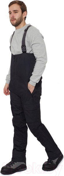 Изображение товара Полукомбинезон для охоты и рыбалки FHM Guard Insulated V2 / 10017 (XL, черный)