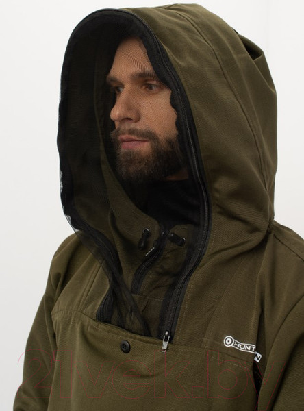 Изображение товара Костюм для охоты и рыбалки Huntsman Антигнус Эконом летний Смесовая Рип-Стоп Хаки (р-р 48-50/182-188)