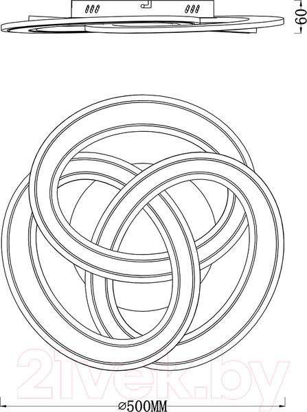 Изображение товара Люстра ESCADA 10243/3LED (белый)