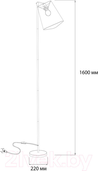 Изображение товара Торшер ESCADA 10185/T (серый)