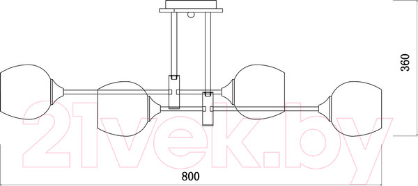 Изображение товара Люстра ESCADA 1138/8P (Chrome)