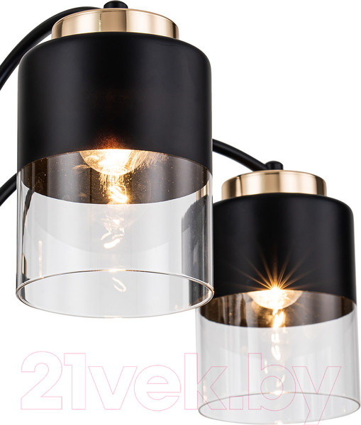 Изображение товара Люстра ESCADA 2121/5P (черный/золото)