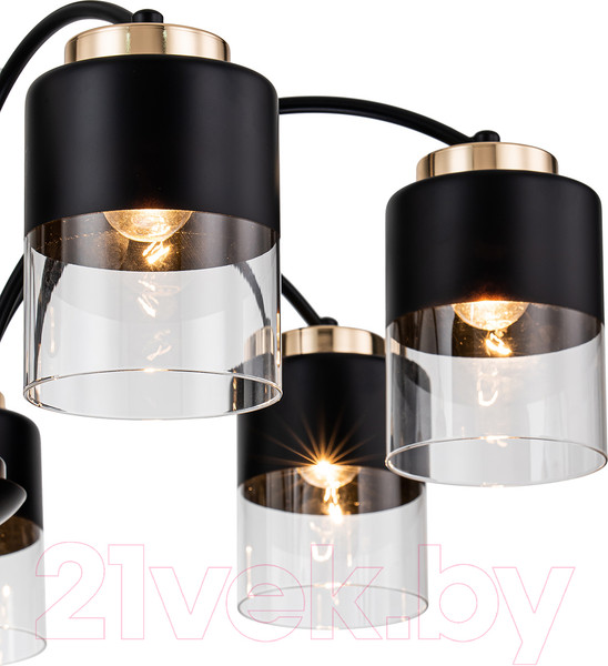Изображение товара Люстра ESCADA 2121/7P (черный/золото)