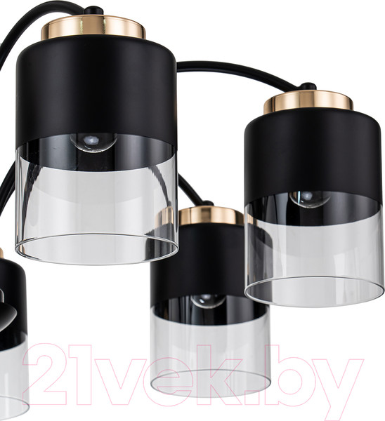 Изображение товара Люстра ESCADA 2121/7P (черный/золото)