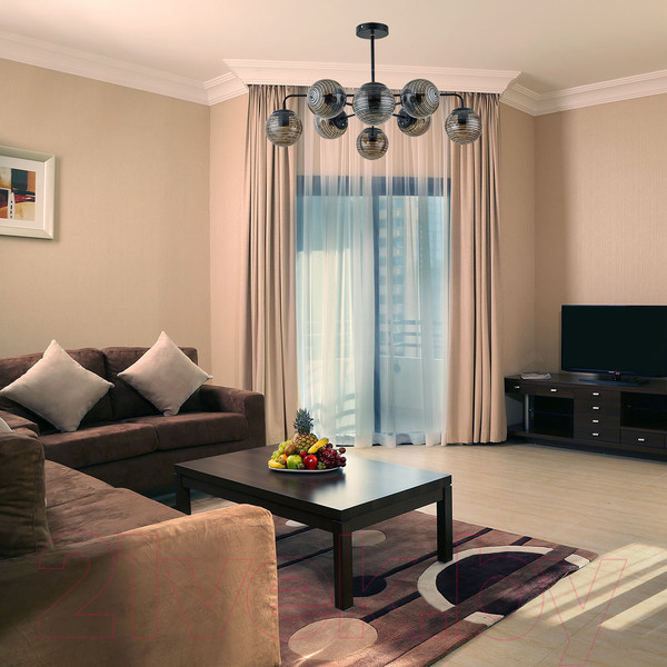 Изображение товара Люстра ESCADA 646/8P (черный)