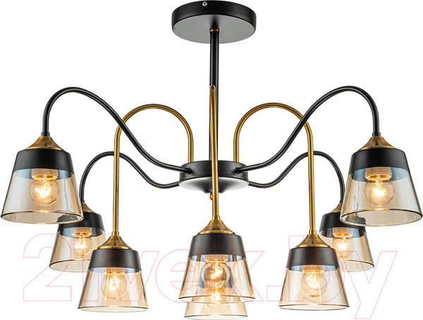 Изображение товара Люстра ESCADA 1147/8P (Black/Brass)