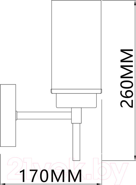 Изображение товара Бра ESCADA 2119/1A (Chrome)