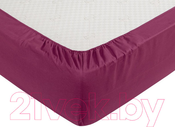 Изображение товара Простыня АртПостель Вишня на резинке 981 (90x200)