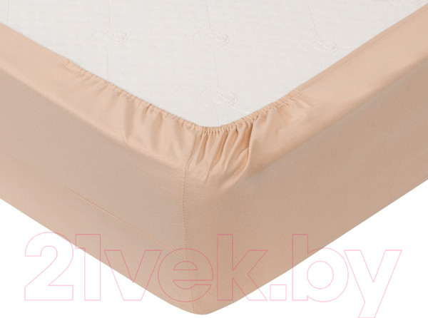 Изображение товара Простыня АртПостель Персик на резинке 986 (200x200)