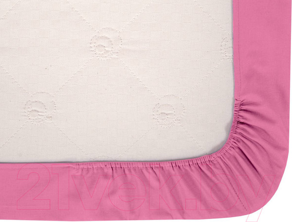 Изображение товара Простыня АртПостель Клюквенный на резинке 986 (200x200)