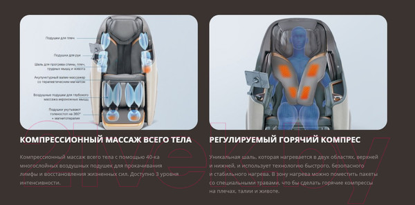 Изображение товара Массажное кресло iRest Infinity