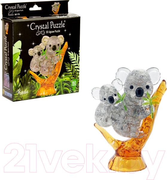 Изображение товара 3D-пазл Crystal Puzzle Коала / 90176