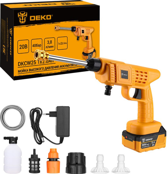 Изображение товара Мойка высокого давления Deko DKCW25 / 063-4490