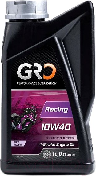 Изображение товара Моторное масло GRO Racing 10W40 / 9040090 (1л)