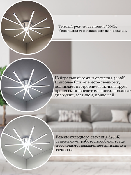 Изображение товара Потолочный светильник Mirastyle Диод XL-60123/5 SWT