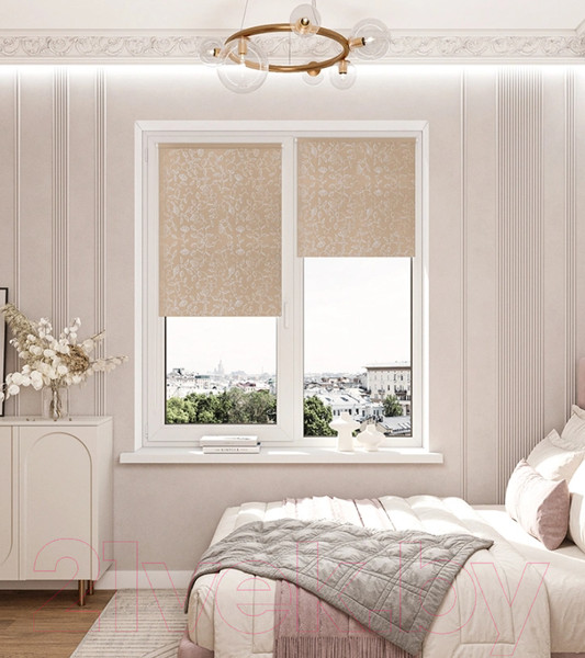 Изображение товара Рулонная штора LEGRAND Леона 160x175 / 58127320 (шампань)