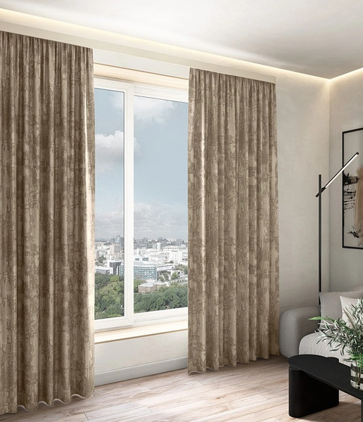 Изображение товара Штора LEGRAND Каньон 200x260 / 58119176 (золото)