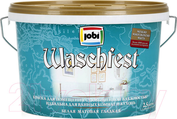 Изображение товара Краска Jobi Waschfest (2.5л)