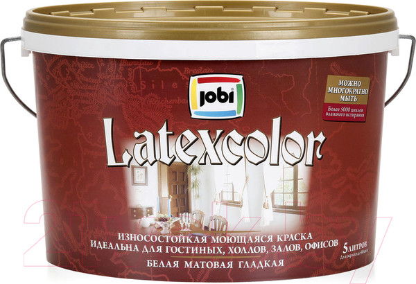 Изображение товара Краска Jobi Latexcolor (5л)