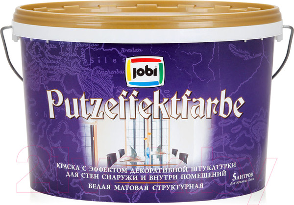 Изображение товара Краска Jobi Putz-Effektfarbe (5л)