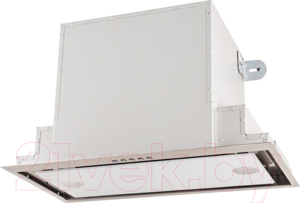 Изображение товара Вытяжка скрытая Akpo Neva Glass II 80 wk-10 (белое стекло/белый)