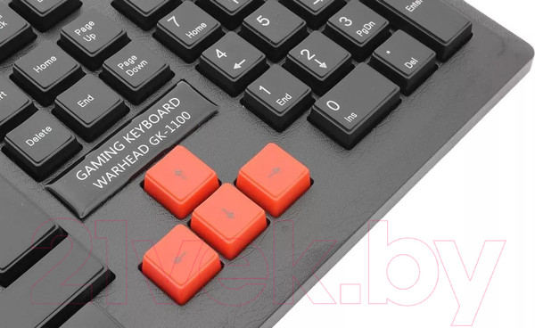 Изображение товара Клавиатура Defender Warhead GK-1100 / 45700 (черный)