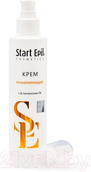 Изображение товара Крем для лица Aravia Start Epil регенерирующий с Д-пантенолом 5% (200мл)