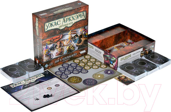 Изображение товара Дополнение к настольной игре Мир Хобби Ужас Аркхэма. Пир в Хемлок-Вейл. Сыщики / 915849