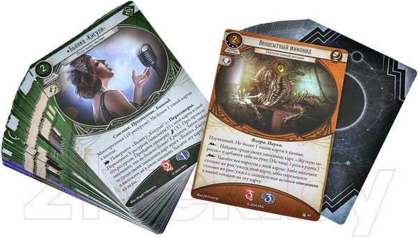 Изображение товара Дополнение к настольной игре Мир Хобби Ужас Аркхэма. Пир в Хемлок-Вейл. Сыщики / 915849