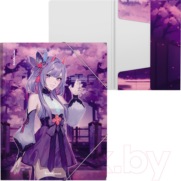 Изображение товара Папка для бумаг Erich Krause Manga / 61206 (сиреневый)