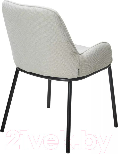 Изображение товара Стул M-City Brio / 629M05643 (cato-01 белый фактурная ткань/черный)